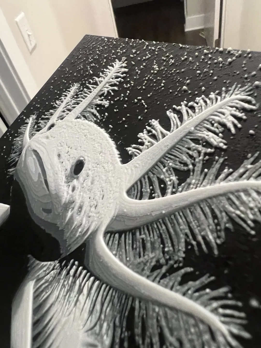 Axolotl Salamander Art Hueforge