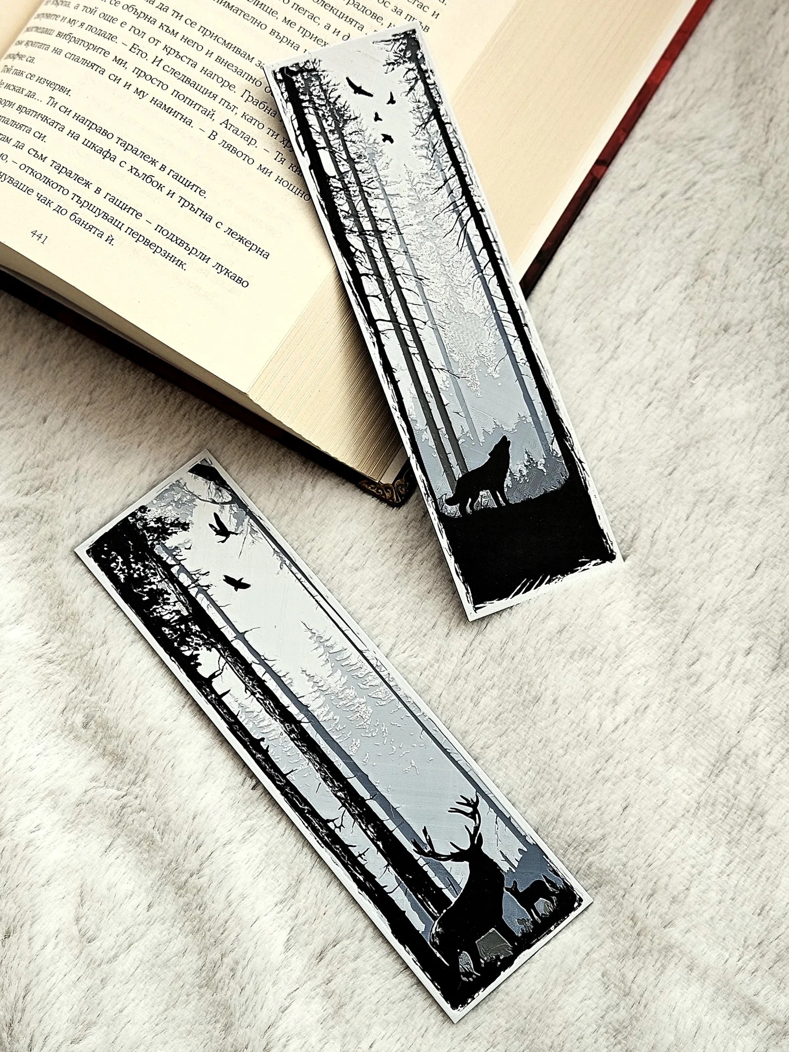 Whispering Wilds - Bookmarks set