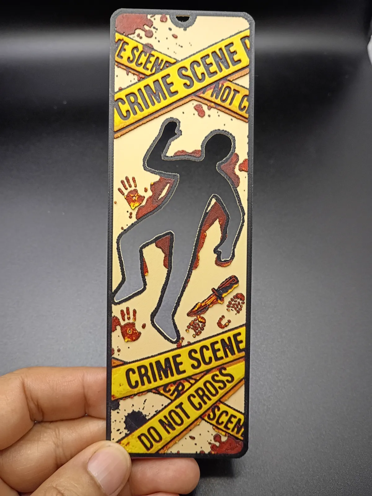 Crime Scene, Mystery Bookmark