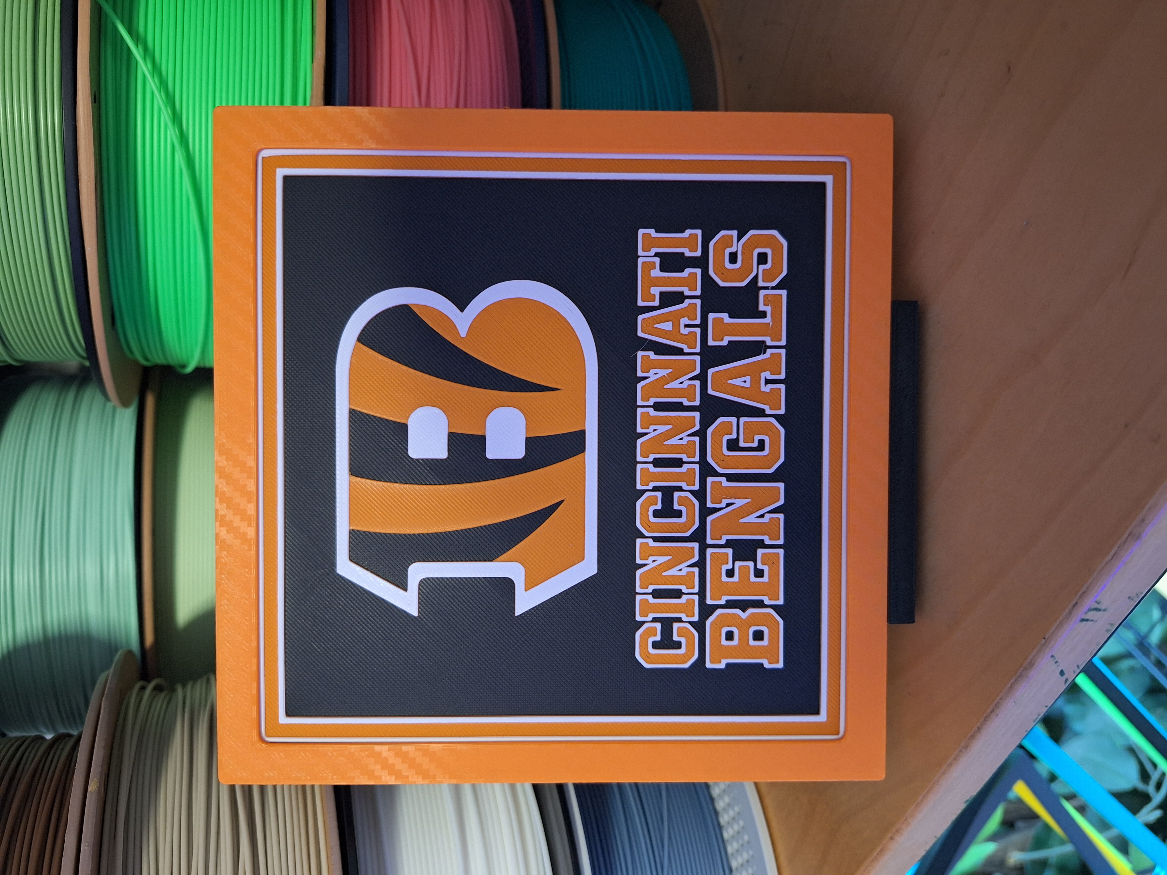 Cincinnati Bengals Logo - 3 Colour