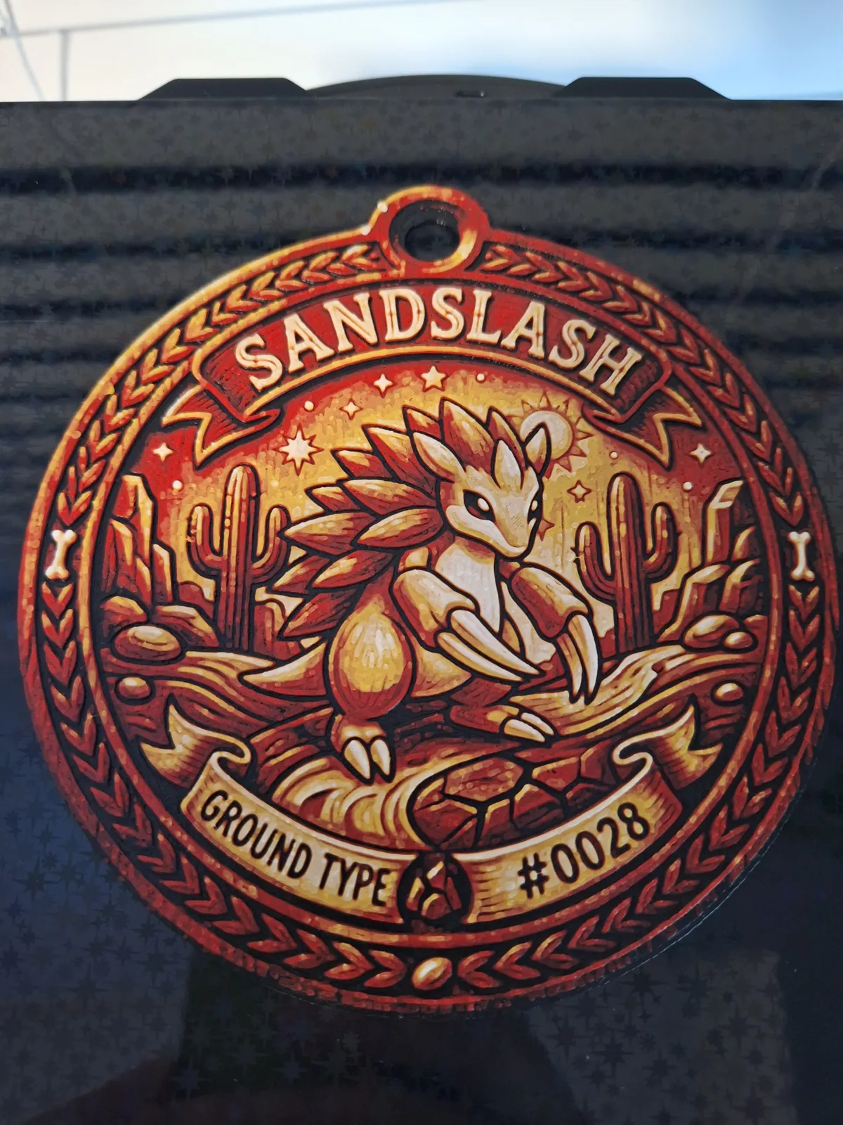 Sandslash #0028 - Pokemon Ornament