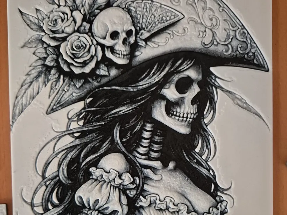 Posh Skeleton hueforge