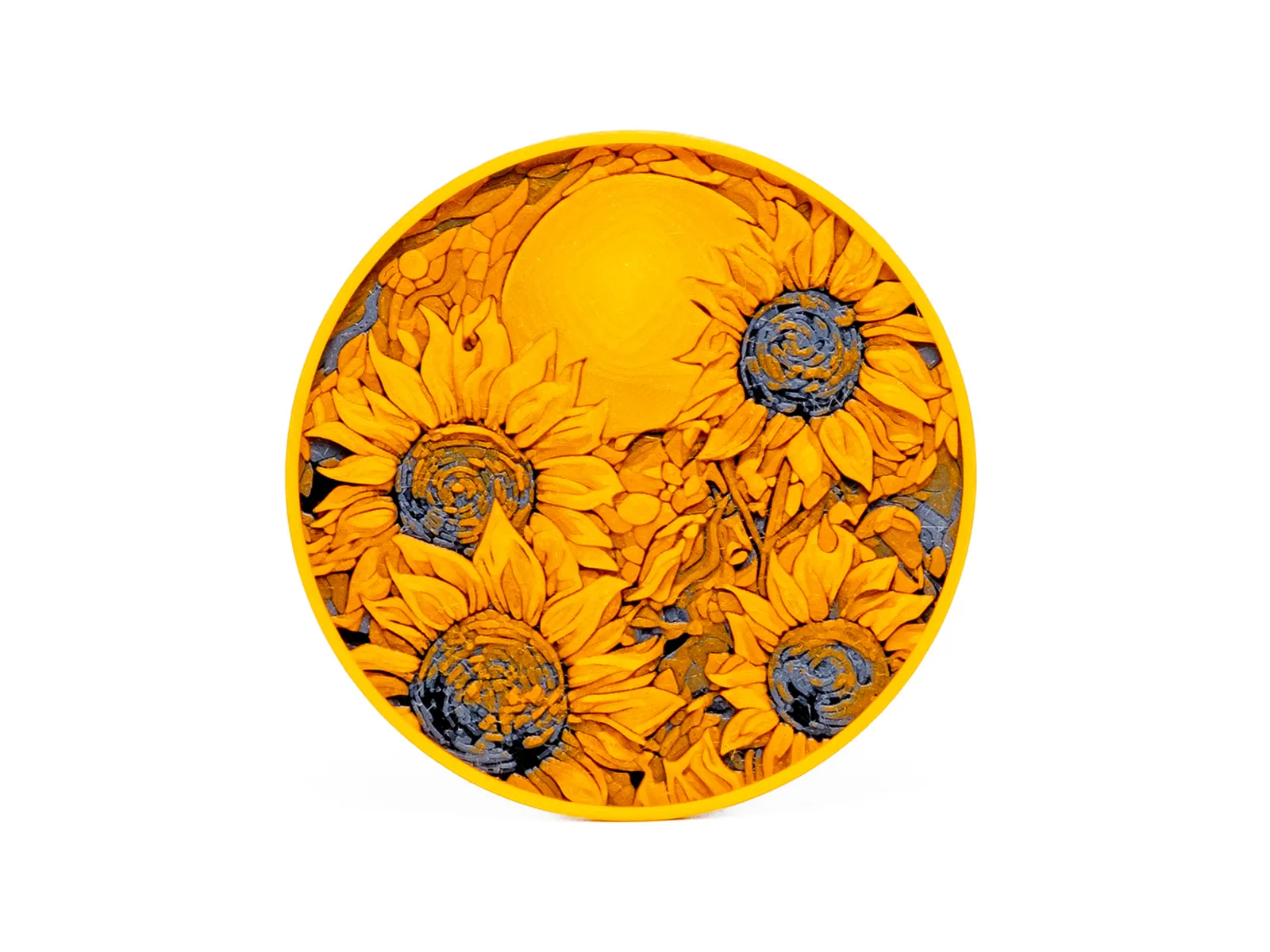 Sunflower Coaster