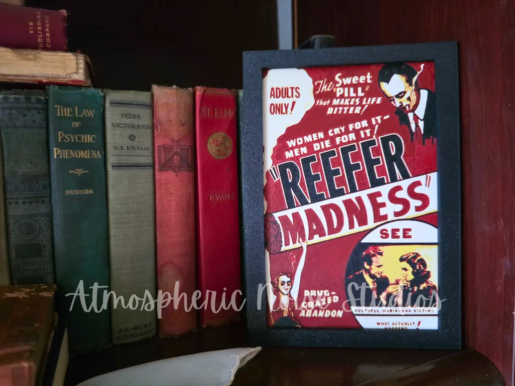 Reefer Madness Vintage Poster - HueForge Print