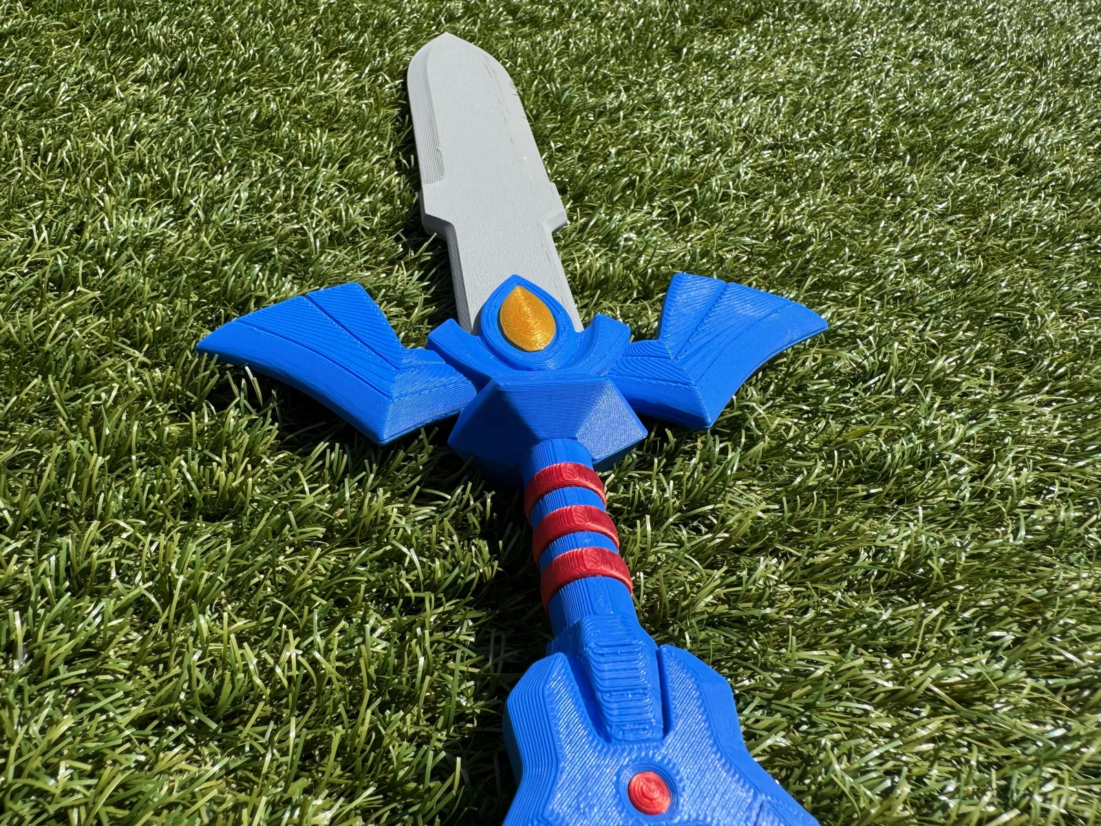 Zelda Hylian Shield & Master Sword With Wall Mount