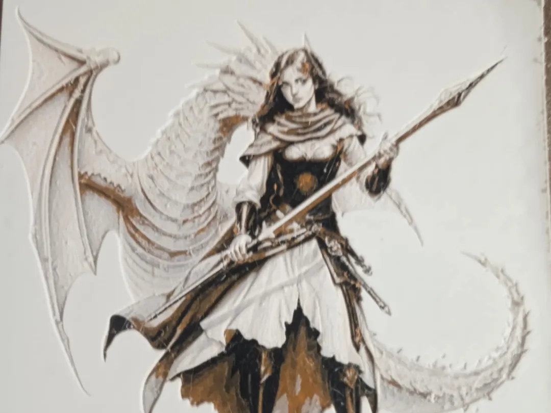 Dragon guerrier .hueforge