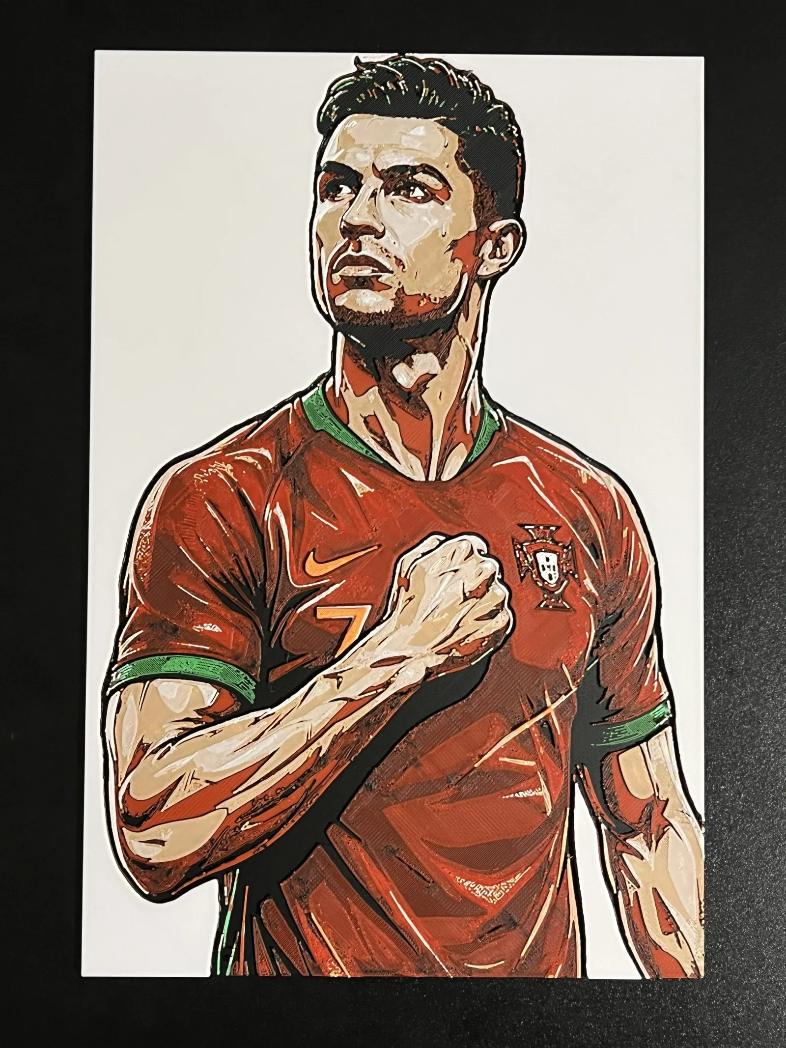 Cristiano Ronaldo Human Hueforge