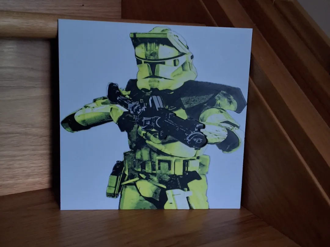 Commander Bly Wall Art