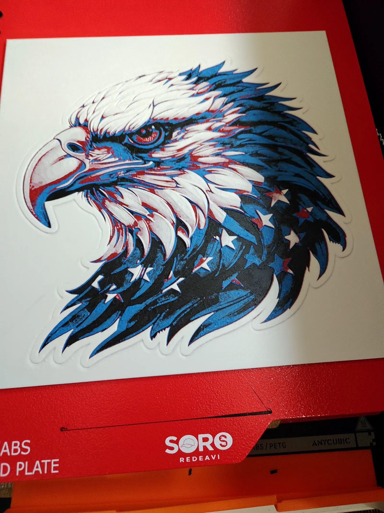 250 Bald Eagle Hue Forge