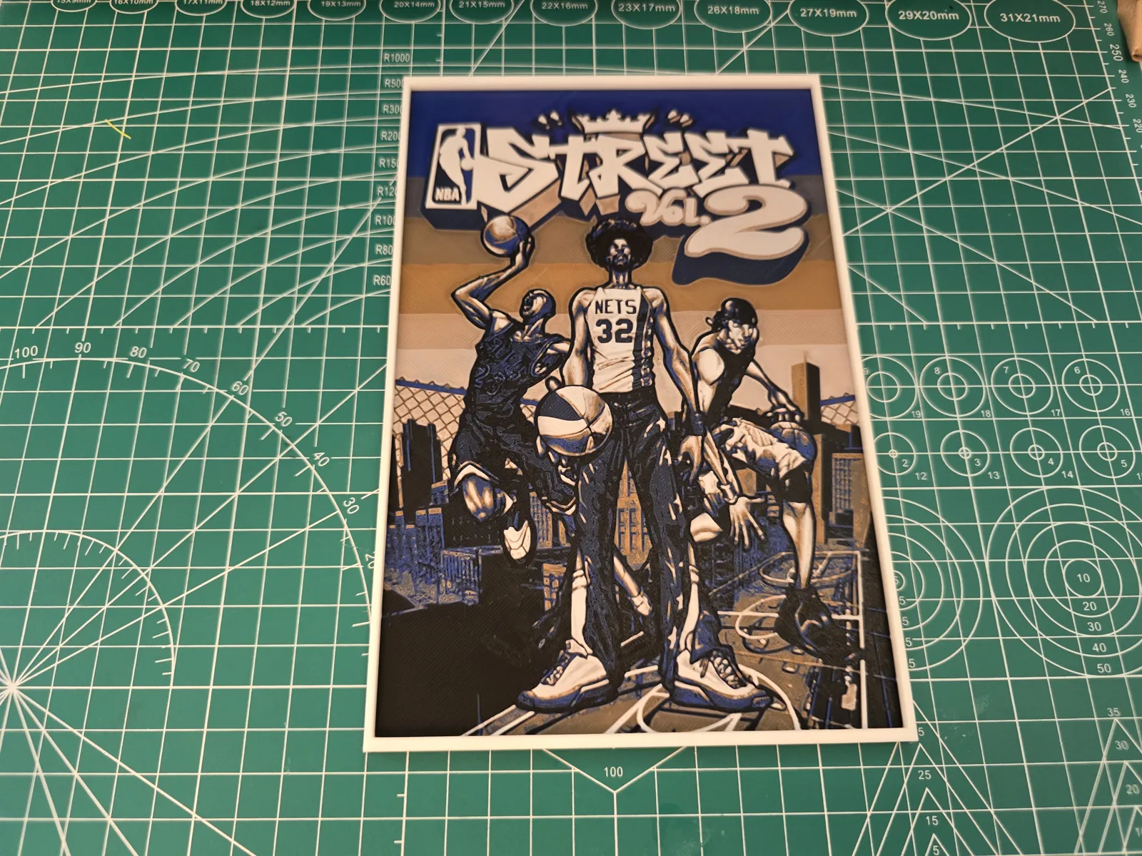 NBA Street Vol. 2 Game Poster - Hueforge Art