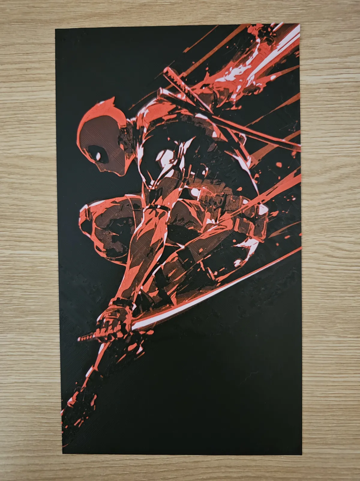 Deadpool Hueforge