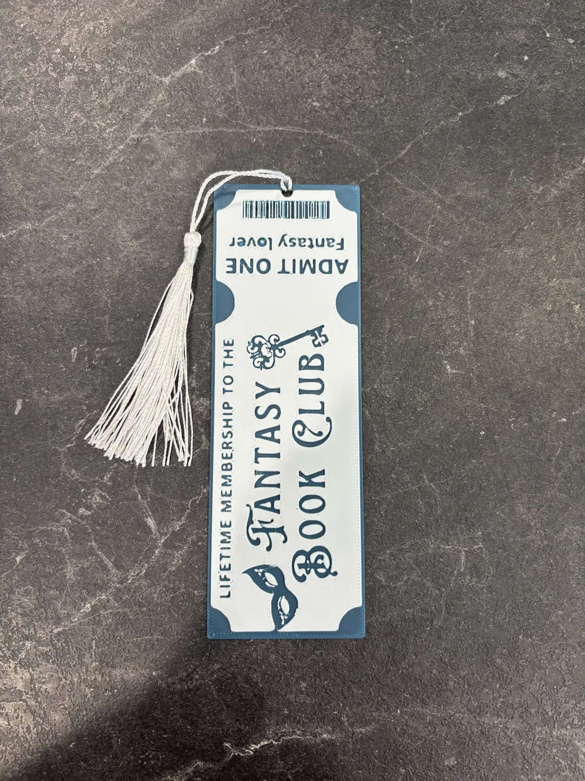 Fantasy Club Bookmark Hueforge