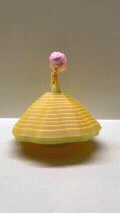 跳舞的艾莎公主-解压玩具萝卜塔-可动玩具儿童可活动玩具
