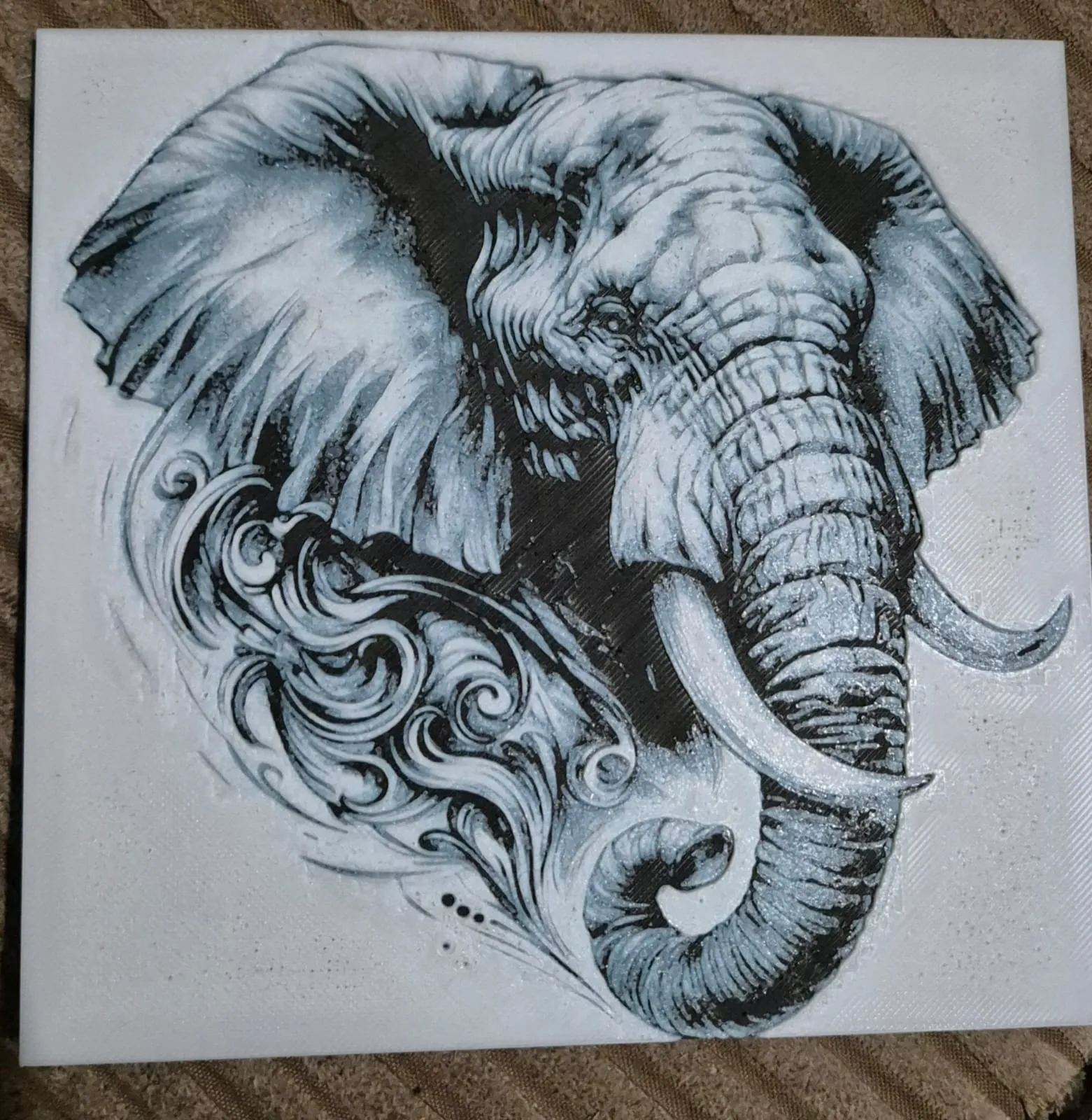 The elephant hueforge