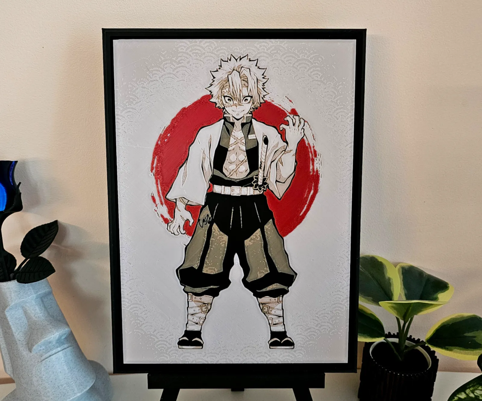 Sanemi Shinazugawa - Demon Slayer (HueForge)