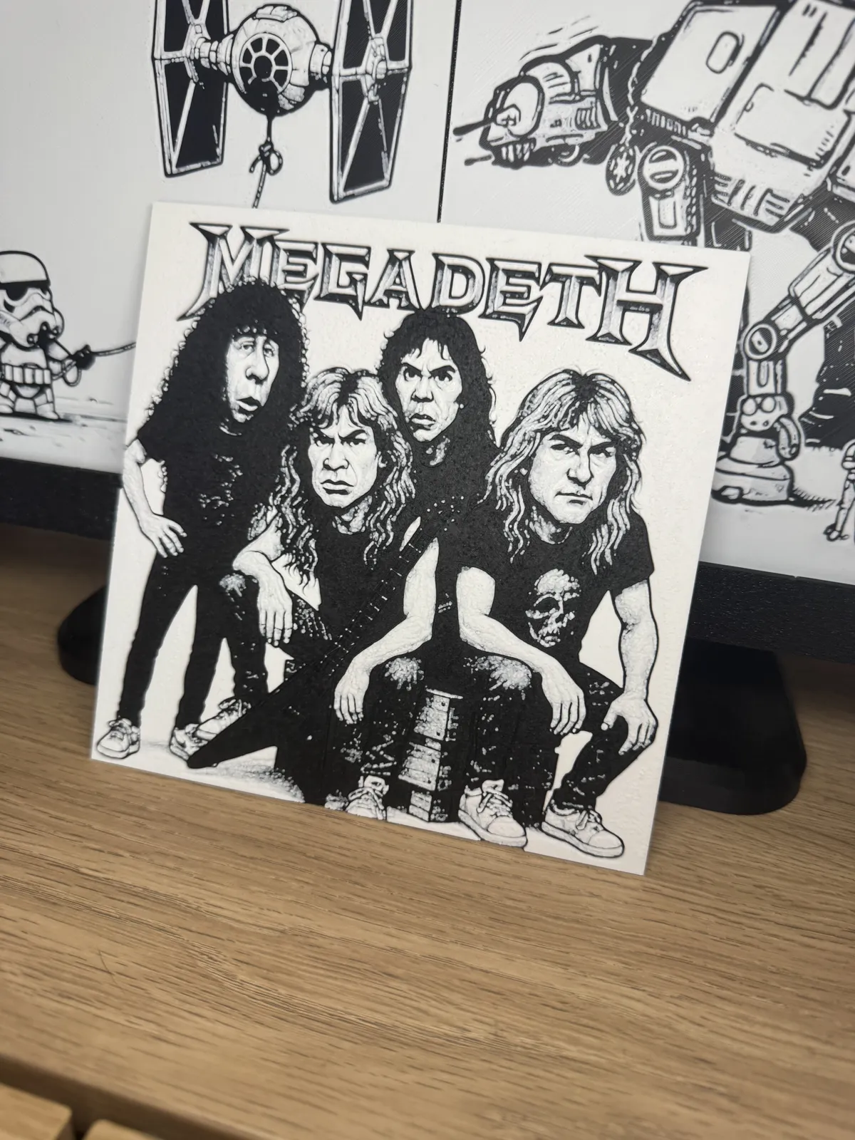 Hue Forge Karikatur Megadeth