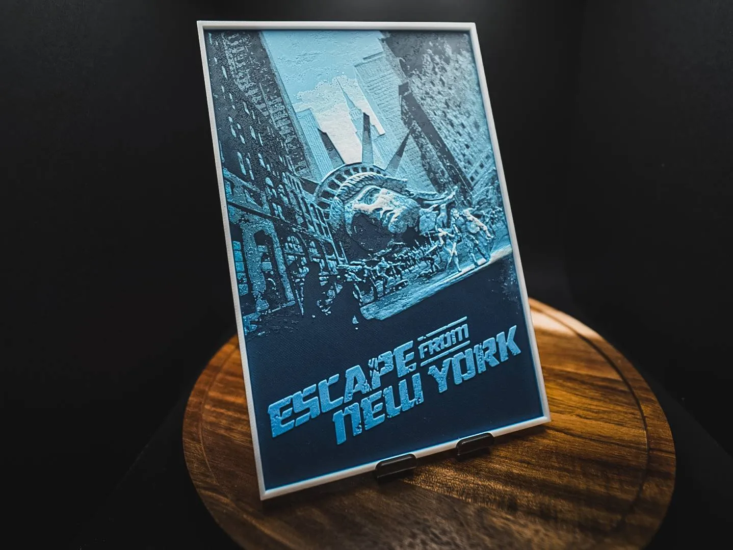 Escape from New York (Movie Poster - HueForge)