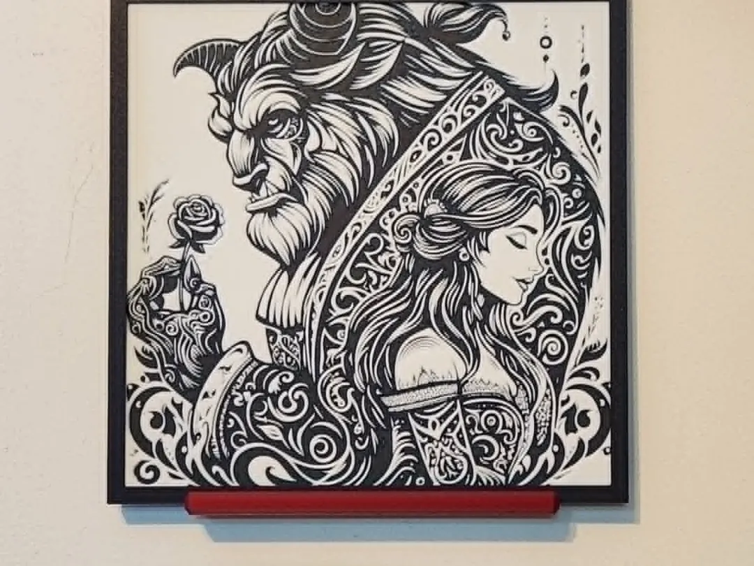 Beauty and the Beast HueForge