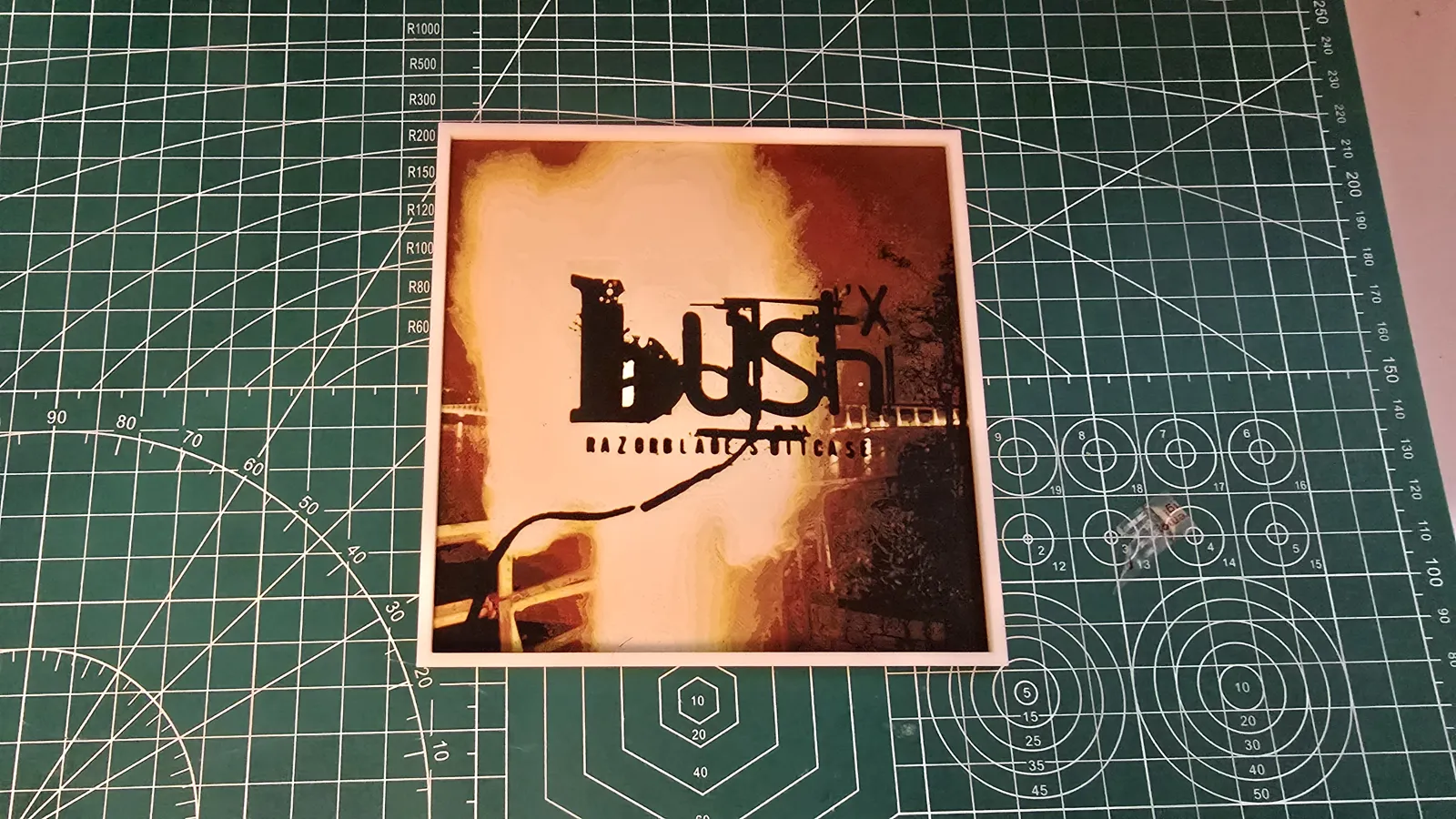 Bush "Razorblade Suitcase" Album - Hueforge Art