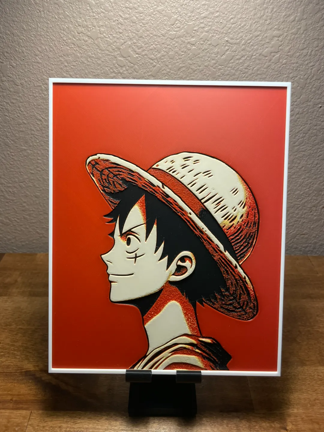Hueforge - One Piece - Luffy Side View