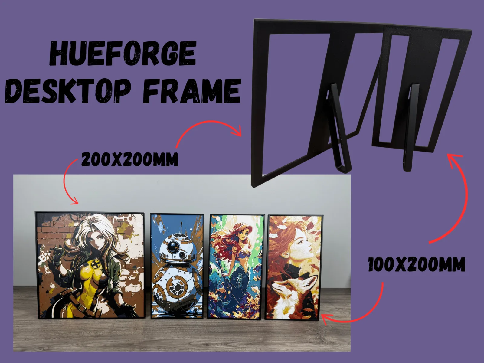 Desktop Hueforge Frame