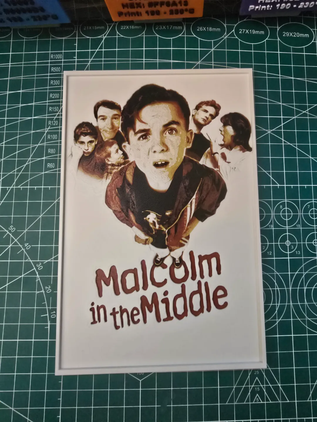 Malcolm in the Middle Poster - Hueforge Art