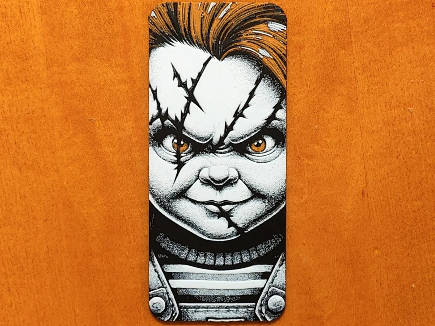 Chucky Bookmark - Hueforge