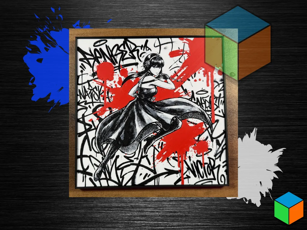 Yor Forger — HueForge Wall Art | Spy x Family