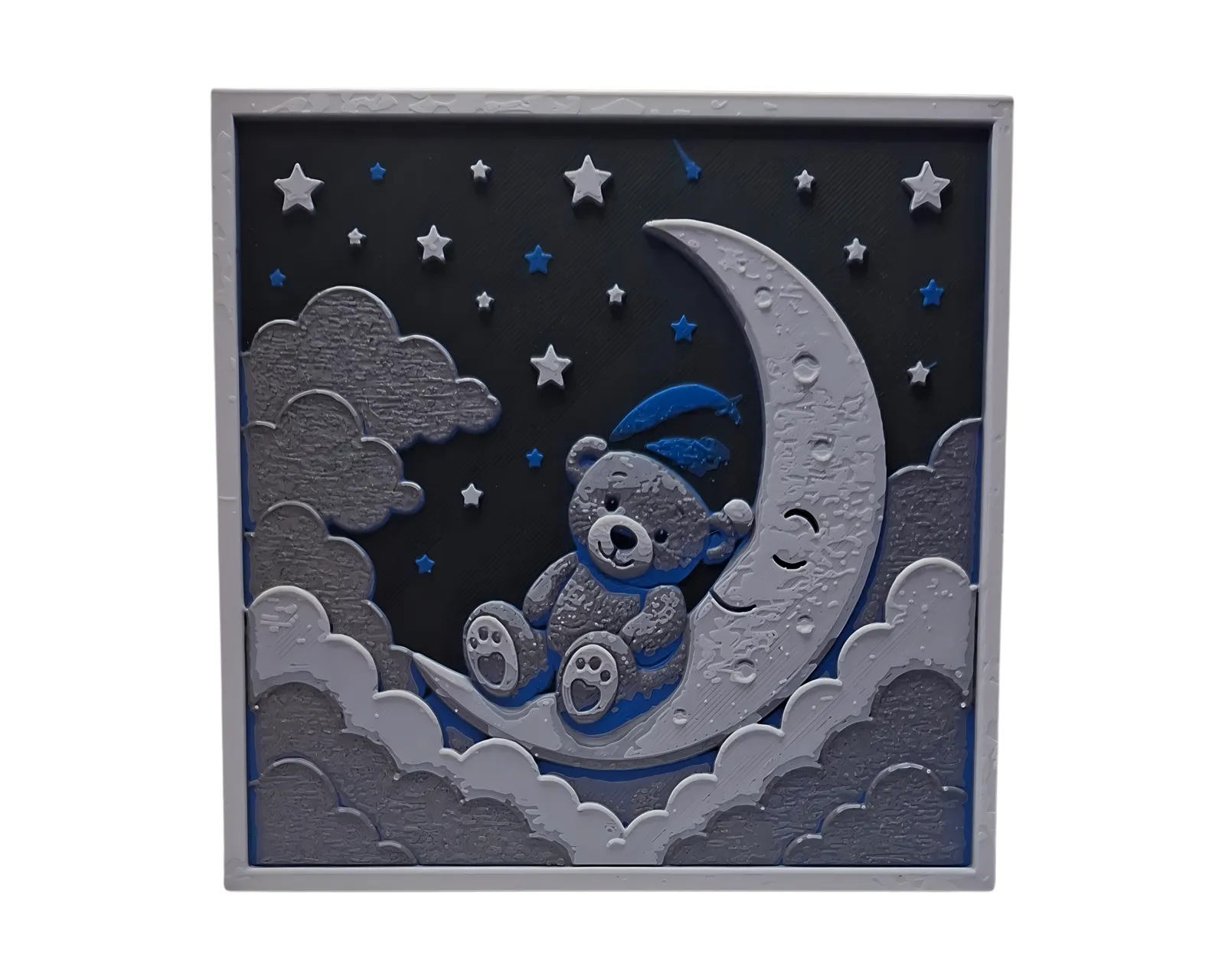 Personalised Kids Hue Forge Bear Moon