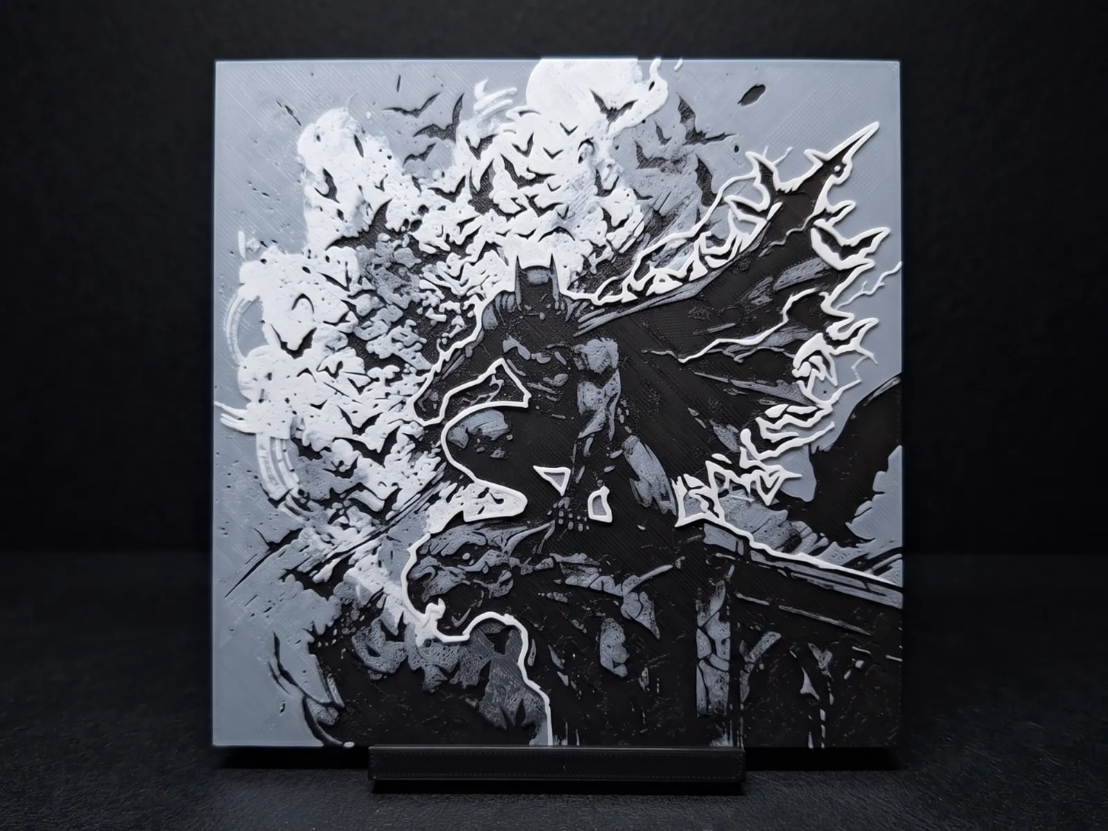 Batman Aura Batting - 3 Colour Wall Art