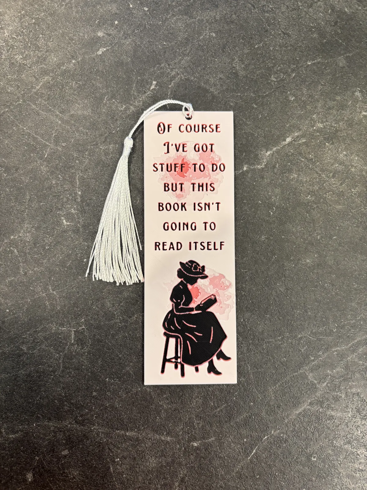 Book Isnt Going To Read Itself Bookmark Hueforge