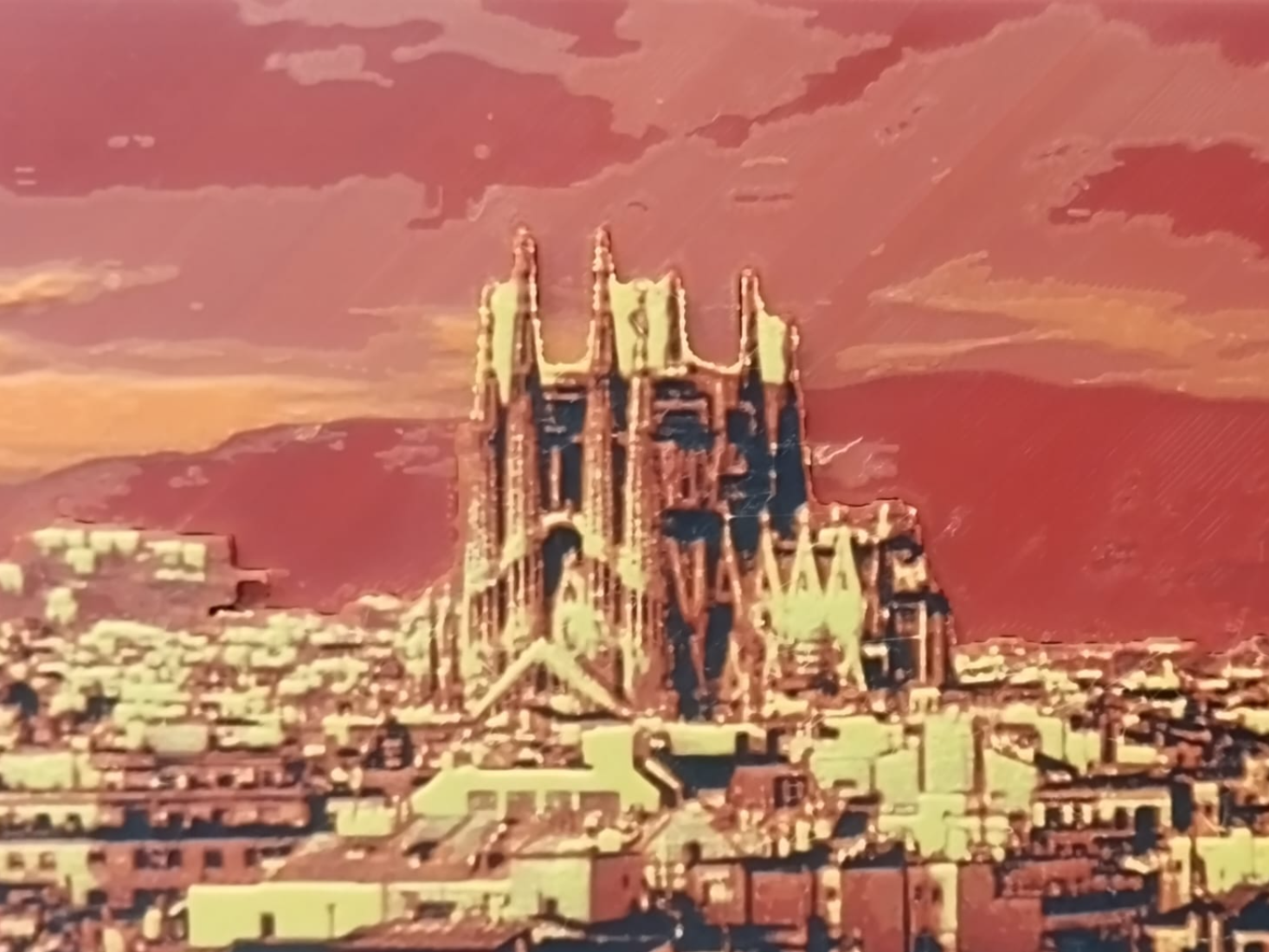Sagrada Familia Hueforge