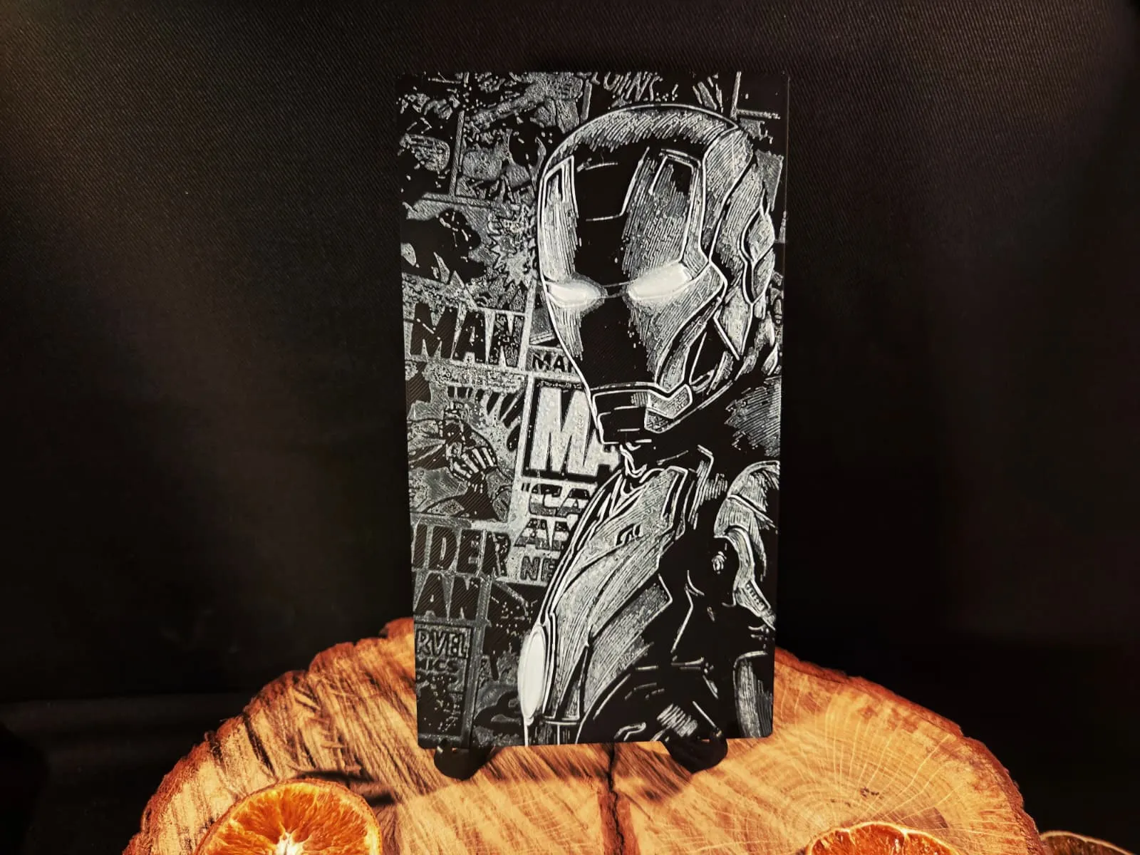 Ironman 2 - Marvel inspired - hueforge 110x200mm