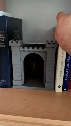 Interactive Troy book nook