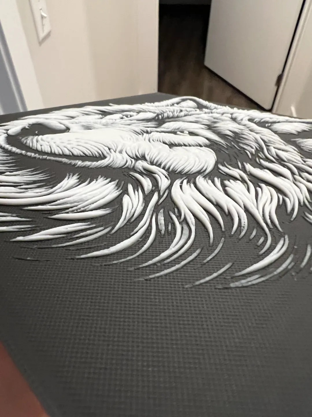 Wolf Face 2 Hueforge