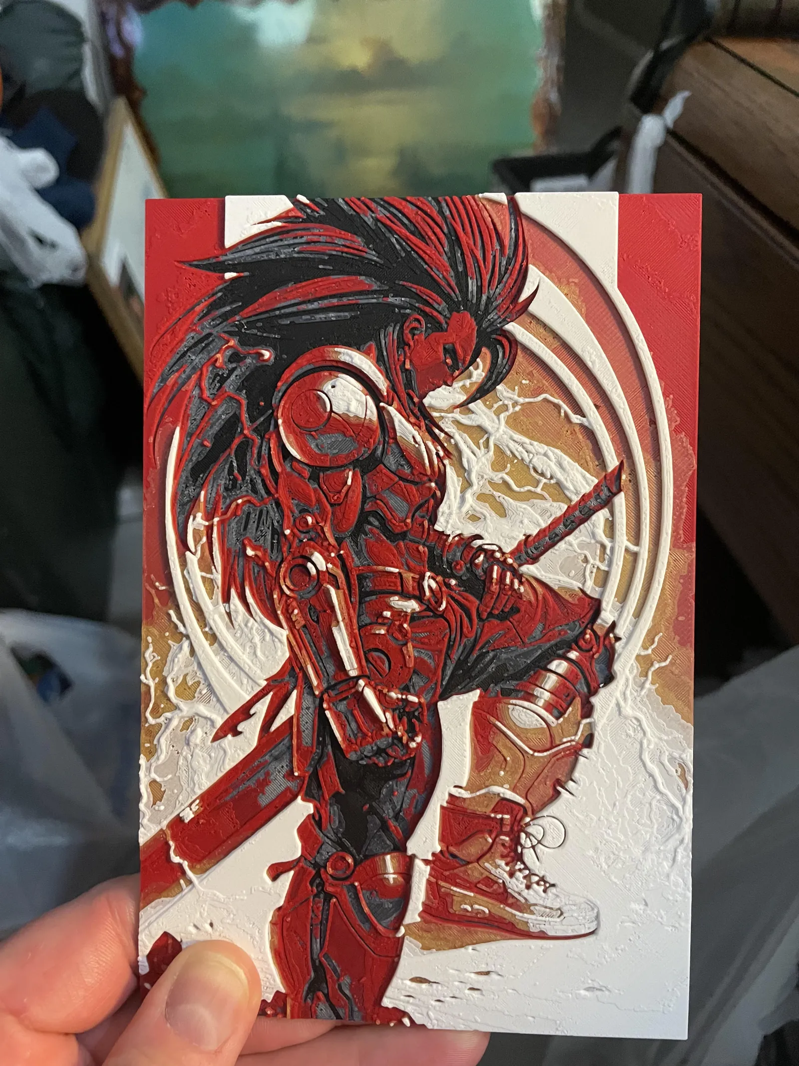 DBZ Warrior Hueforge
