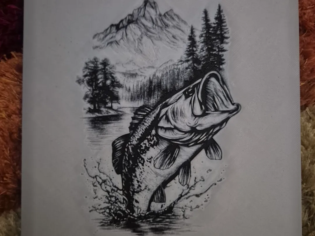 jumping fish hueforge