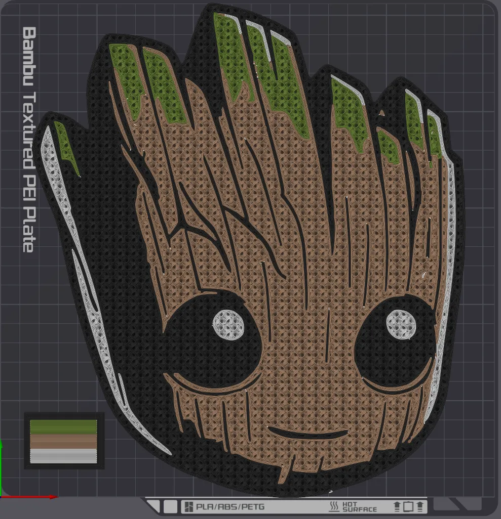 Groot Pin Board