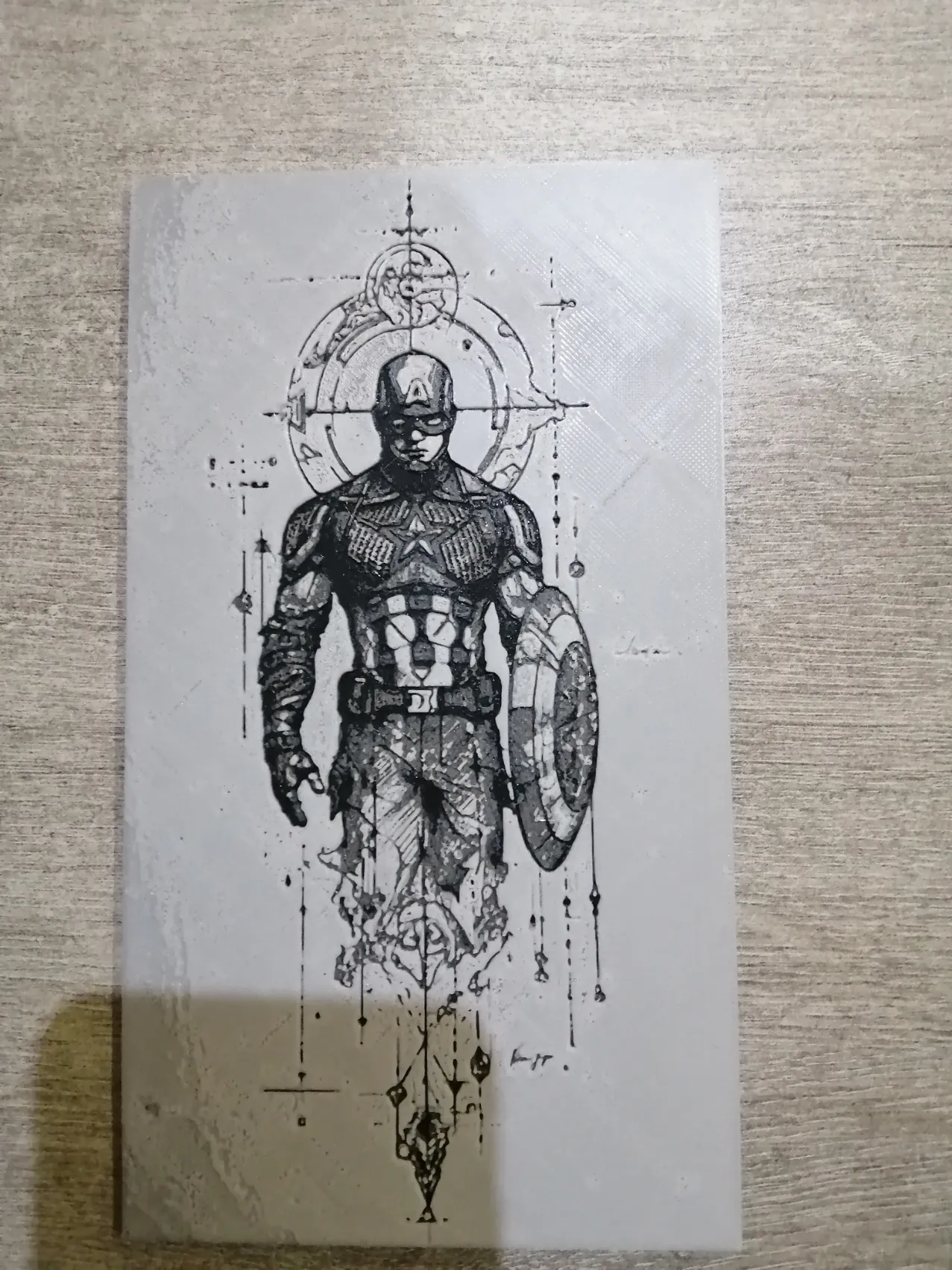 hue forge de Captain America