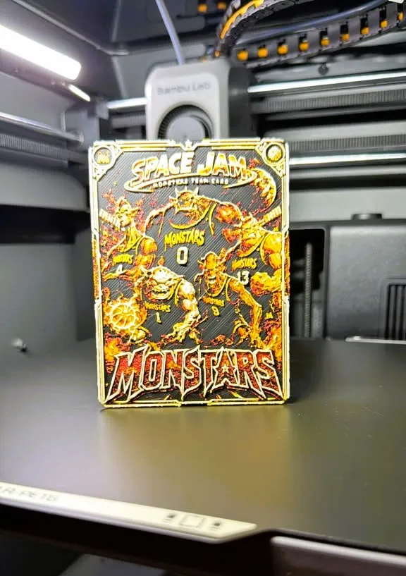 Space Jam Monstars Player Card