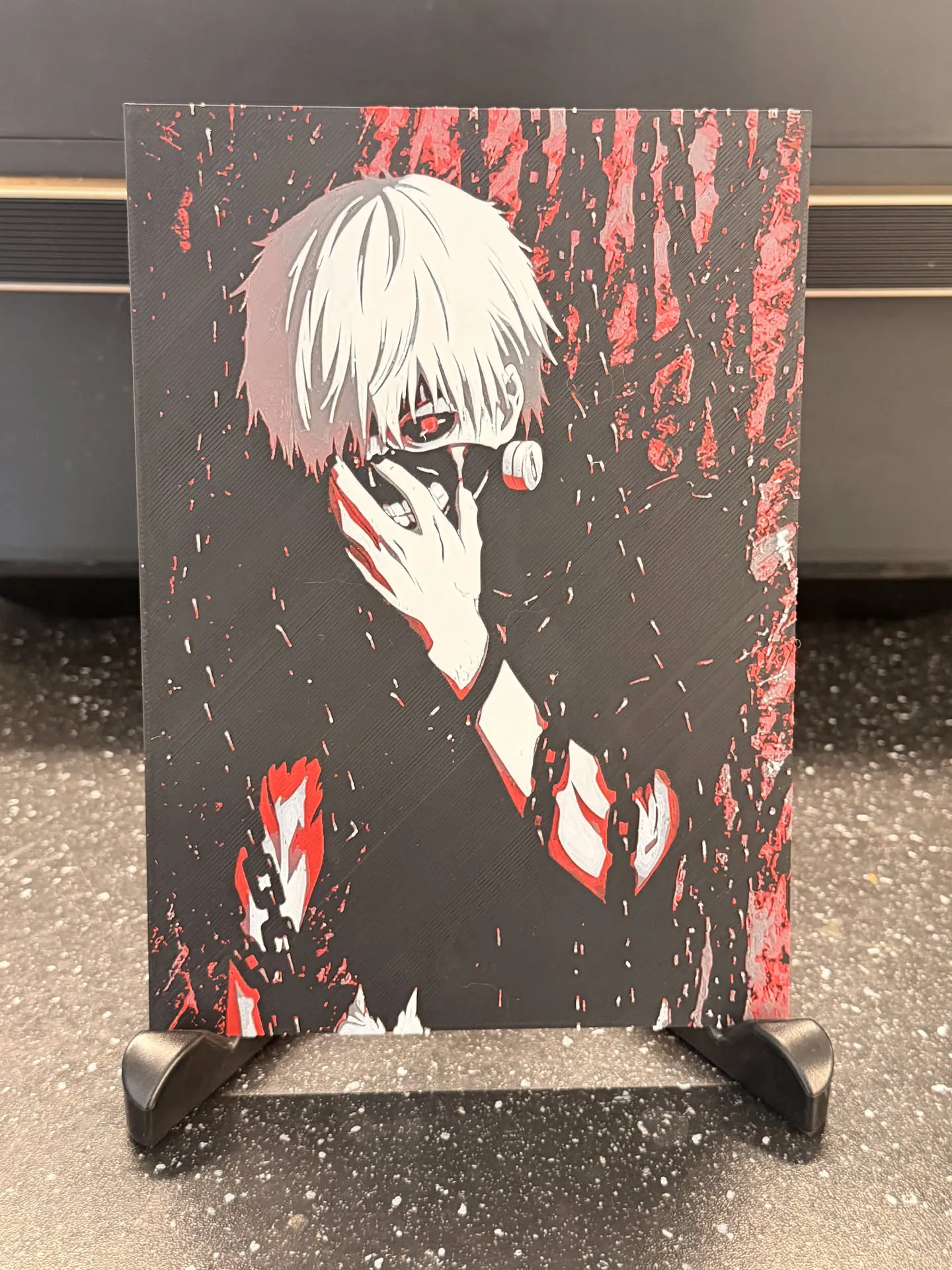 Kaneki's Chains of Torment – HueForge Wall Art