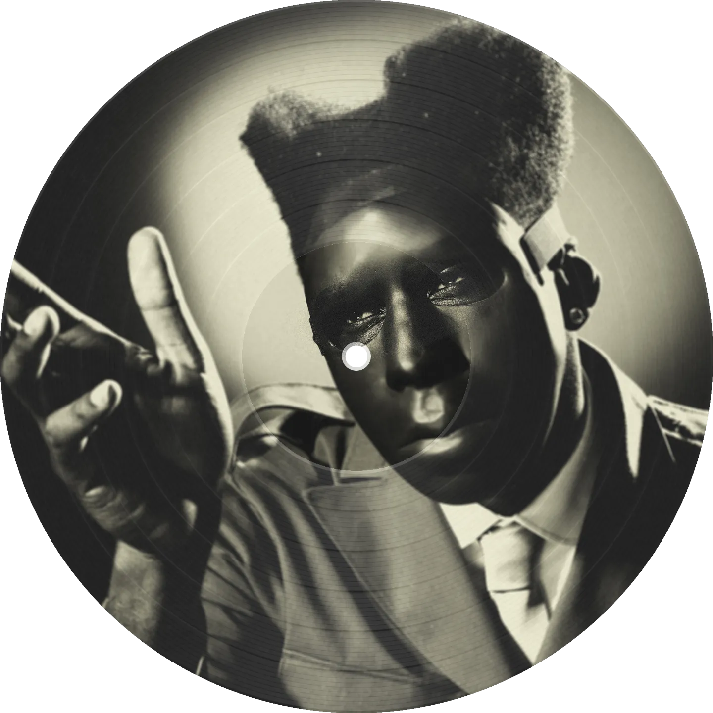 Chromakopia Vinyl Print - Tyler The Creator (B&W)