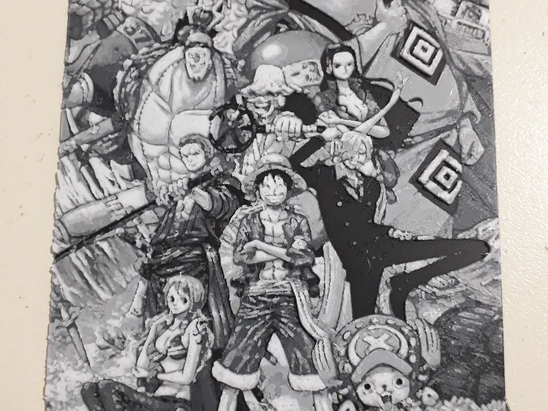 One Piece hueforge