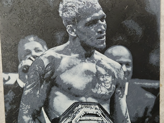 Charles Oliveira UFC Hueforge