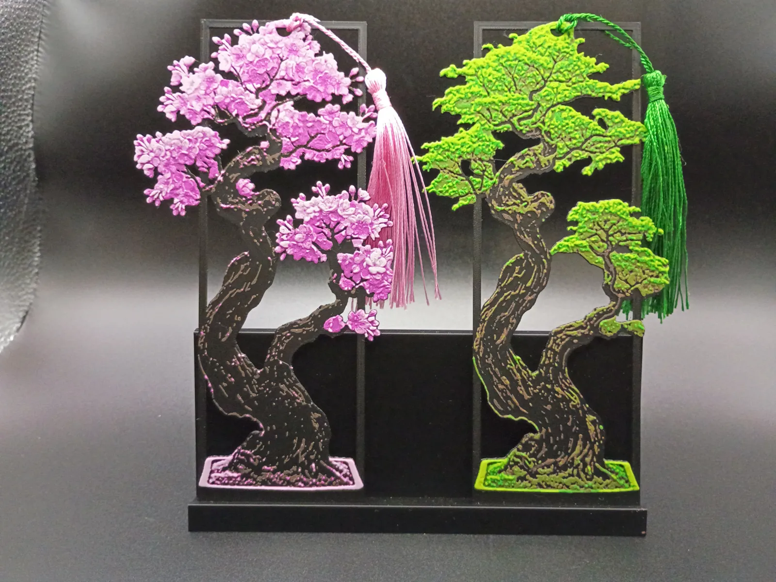 Bonsai Tree Bookmark Framed