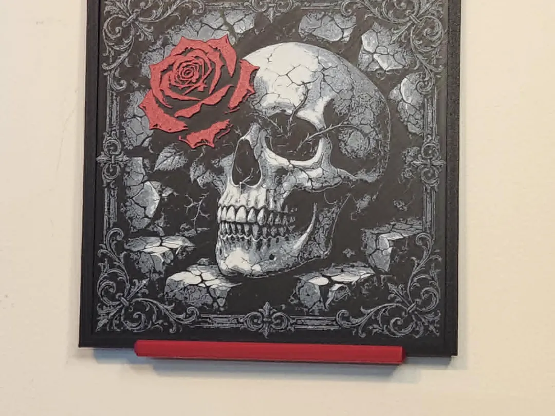 Hueforge - Skull and Rose