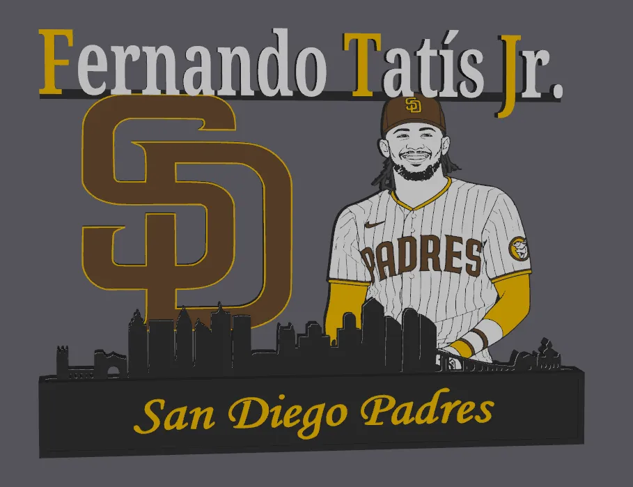 MLB - San Diego Padres Fernando Tatis Jr. display