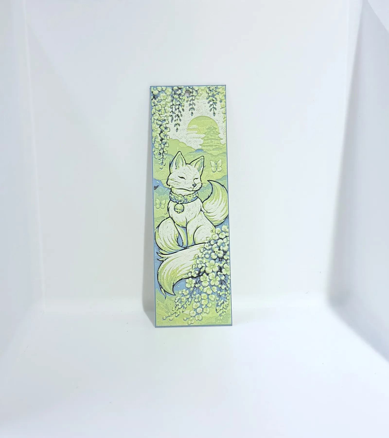 Kitsune Fox Bookmark – Ultra Thin 15x4.75cm