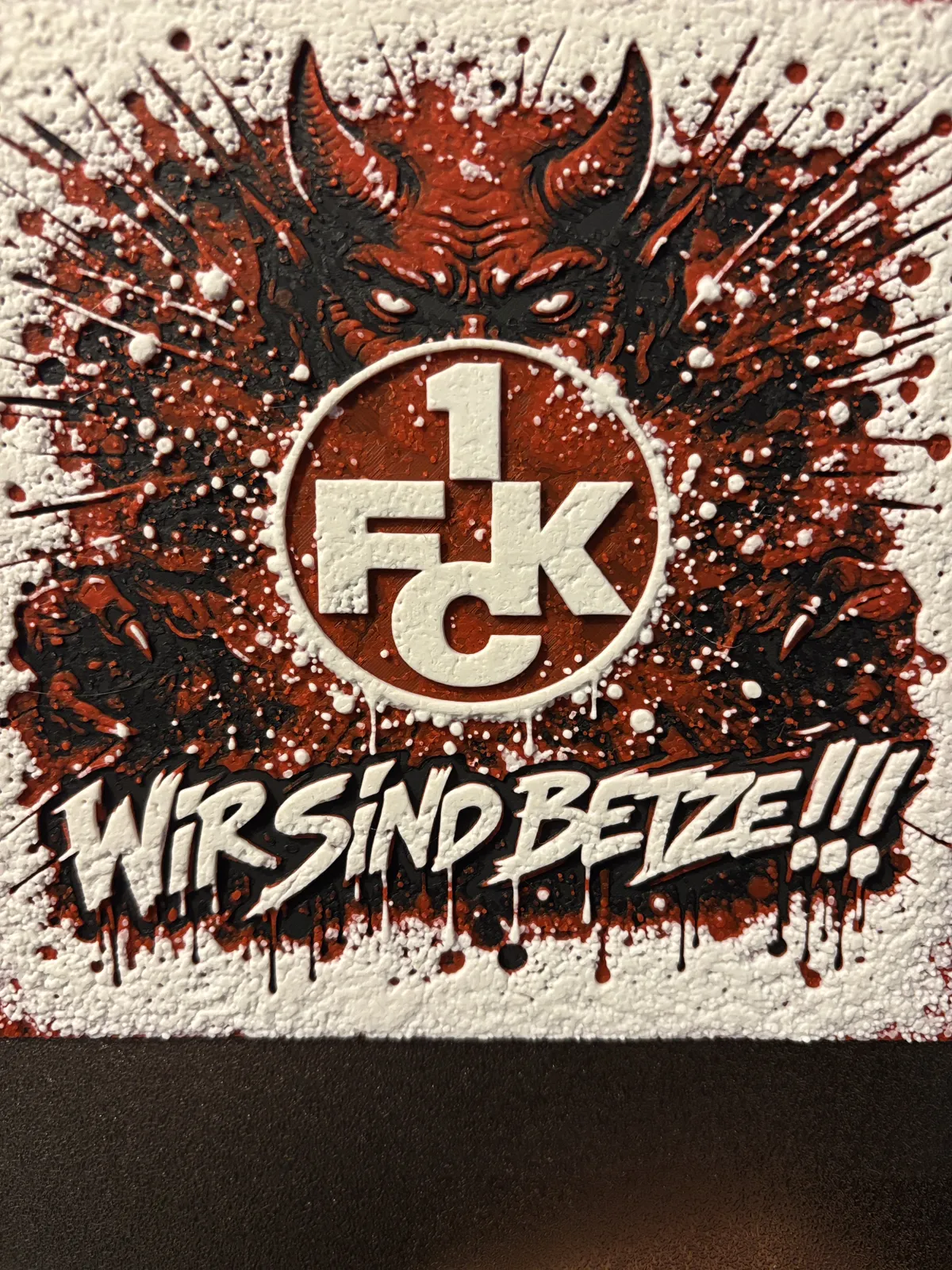 1. FCK Kaiserslautern - Wir sind Betze!!! Hueforge
