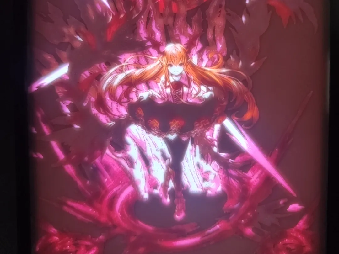 彩色透光浮雕 斑比 Vampy
